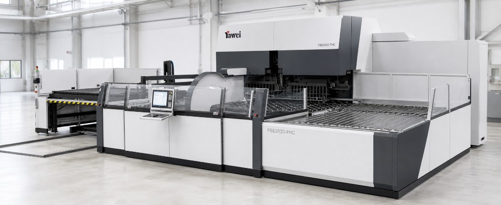YAWEI FBE2520-FMC automatisierte Panel-Bender-Zelle