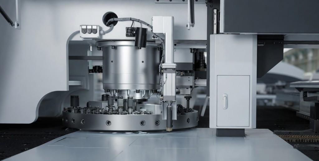Werkzeugmagazin und Laserbereich HPML