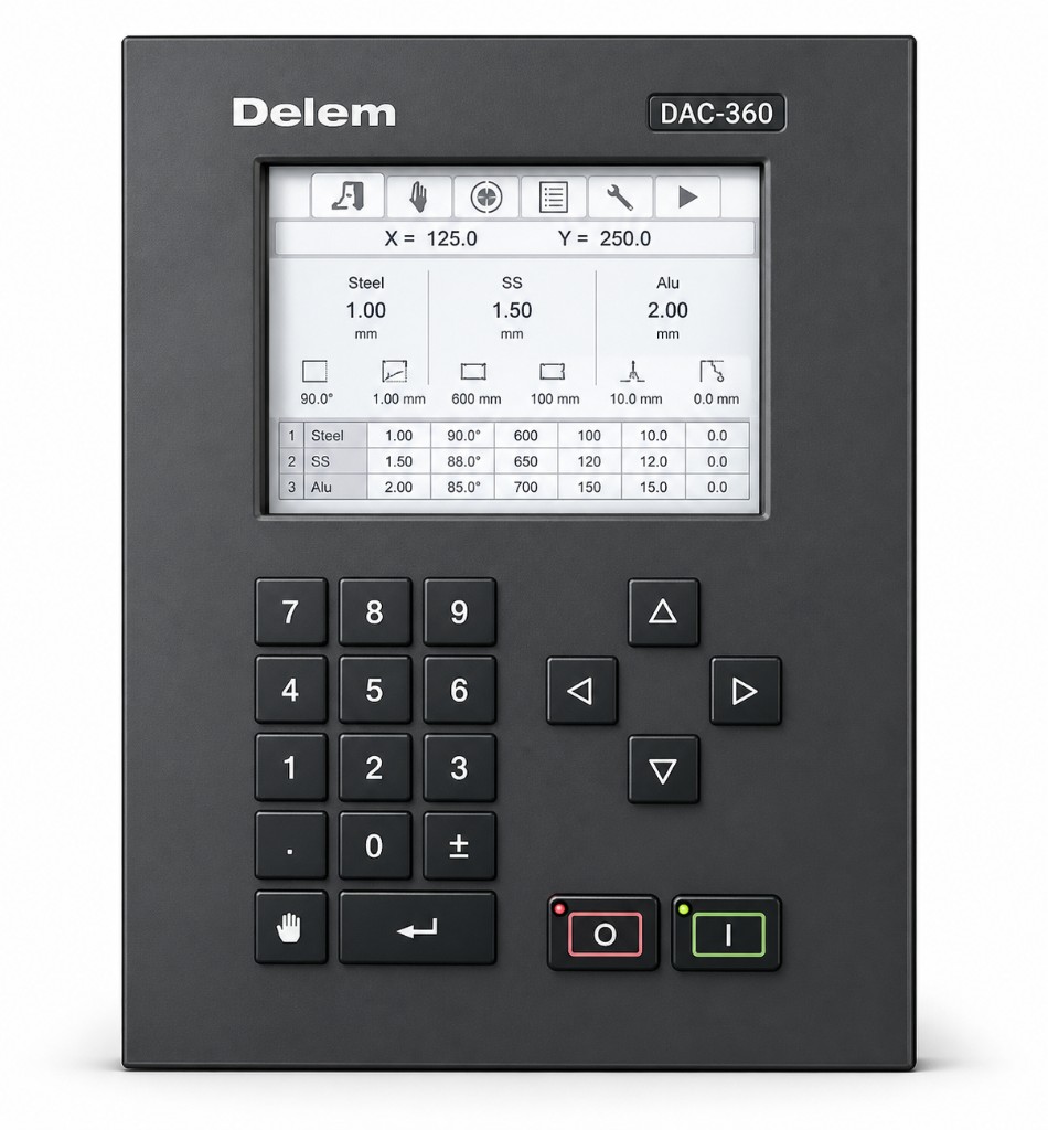 Delem DAC-360 Steuerung